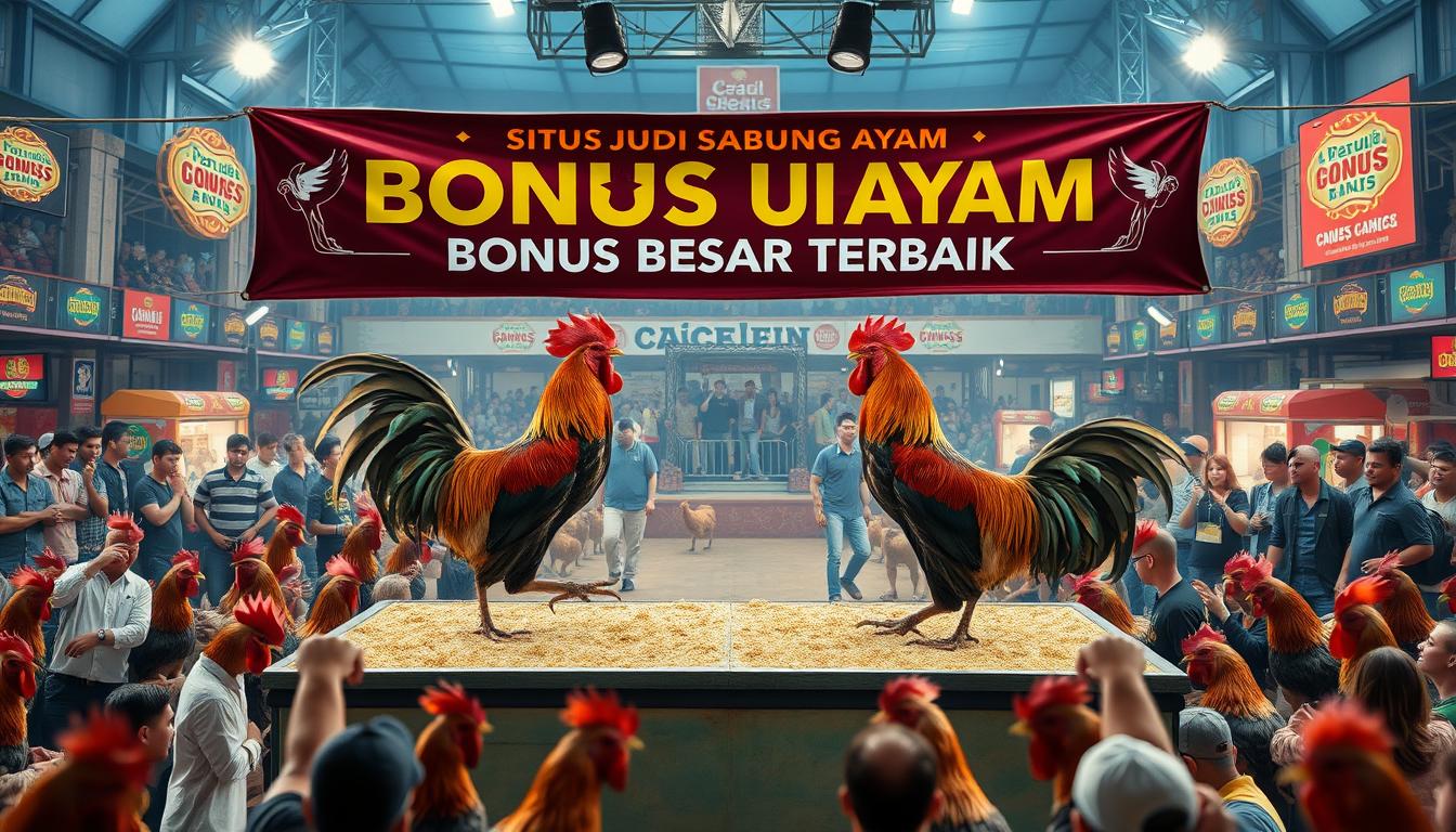 Situs judi sabung ayam dengan bonus besar